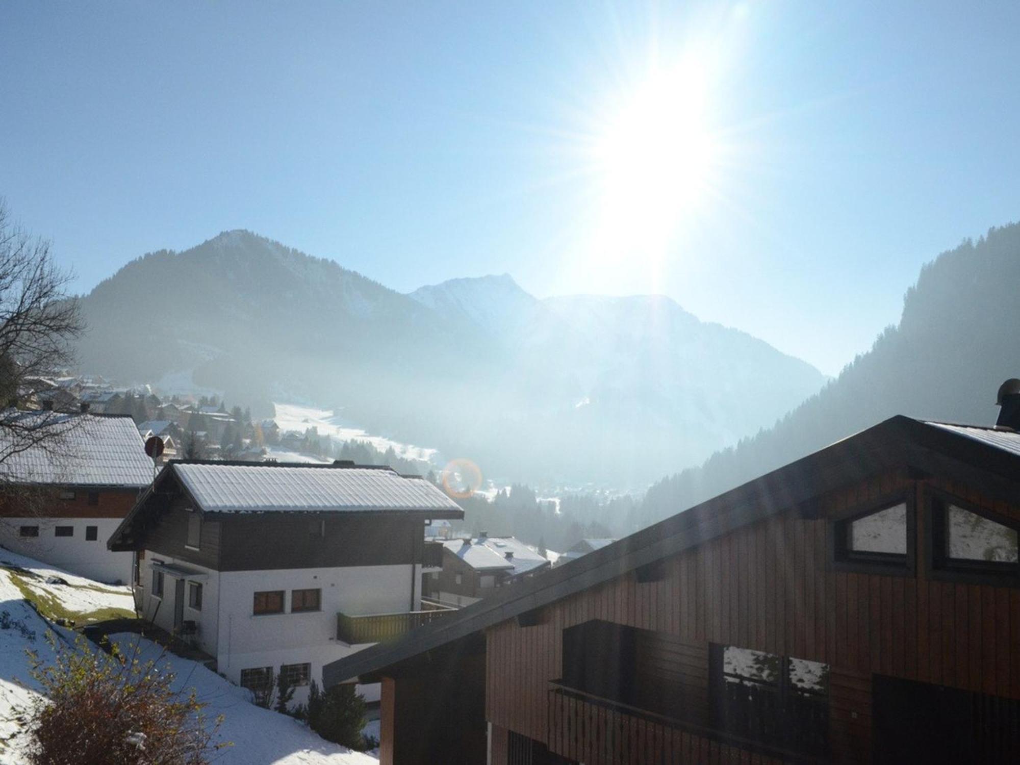 Apartamento Charmant Studio 3 Pers. Avec Balcon, Proche Centre Et Remontees, Parking Inclus, Chatel - Fr-1-676-34 Exterior foto